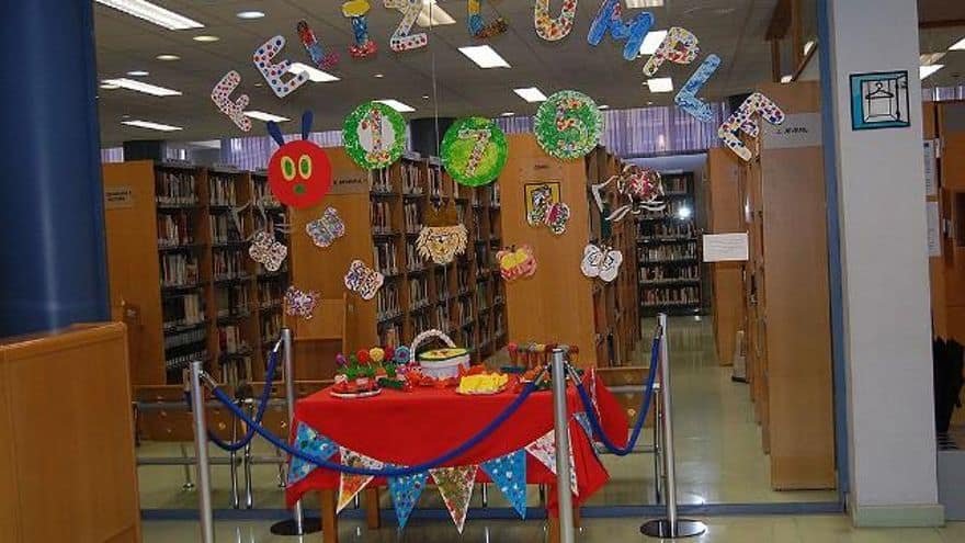 Zona infantil de la Biblioteca Pública de León - planes con niños en León.