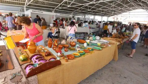 Puestos en la feria artesanal en El Espino - ferias en León agosto 2025