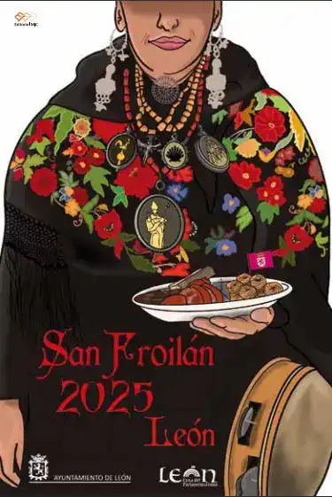 Cartel oficial San Froilán León 2025