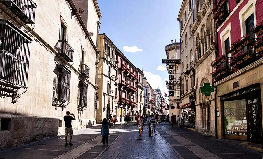 Calle Ancha - qué ver en León centro